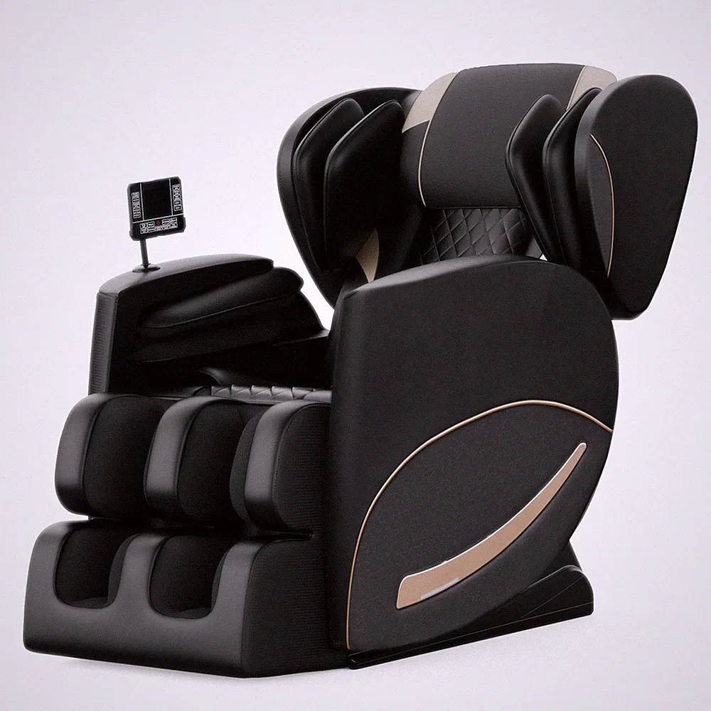Zero gravity massage chair recliner w/10 massage heads & full-body air pressure
