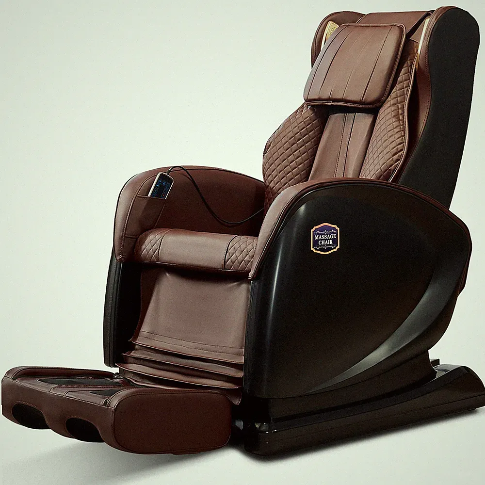Zero Gravity Massage Chair recliner w/6 Massage Heads & Full-body Air Pressure